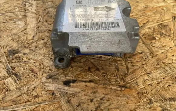 Opel Zafira A Airbag control unit/module 09229303