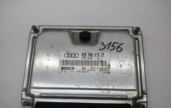 Audi A6 S6 C6 4F Engine control unit/module 038906019CF 0281010405