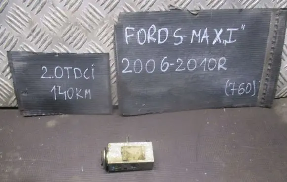 Ford S-MAX Air conditioning (A/C) expansion valve 6G9H19849AD