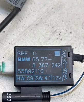 BMW 3 E46 Seat pressure sensor 8367242 55892110 6577