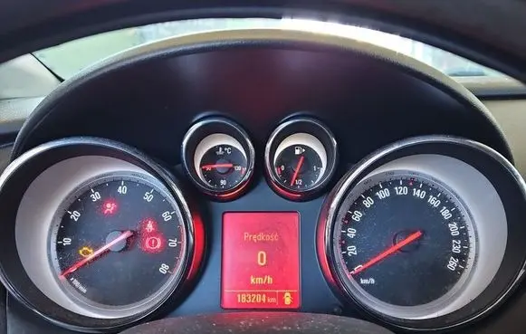 Opel Astra J Speedometer (instrument cluster) 39069791 IMPRK1583184