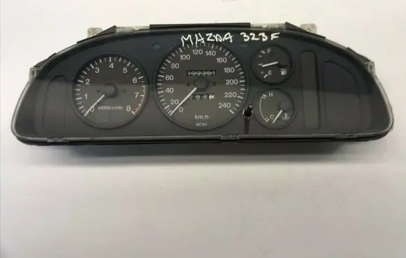 Mazda 323 F Speedometer (instrument cluster) BE7G55430 nr177