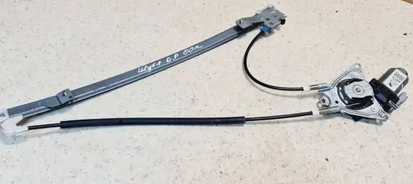 Fiat Ulysse Front door window regulator with motor 400672T6 111386