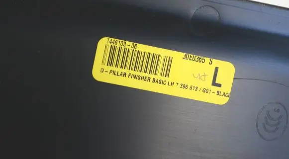 BMW X3 G01 Other interior part 7446103 7396613