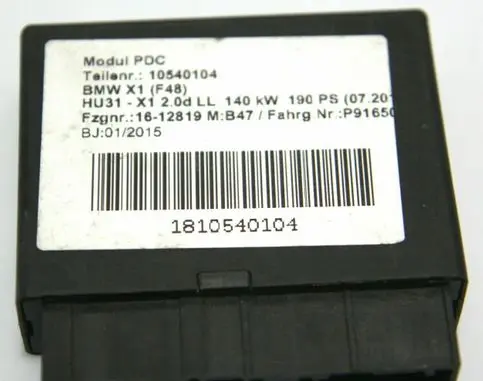 BMW X5 F15 Parking PDC control unit/module 66336874746 6874746