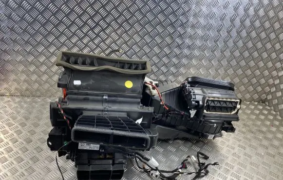 Interior heater climate box assembly