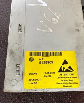 BMW 5 E60 E61 Other control units/modules 9138969 80959001