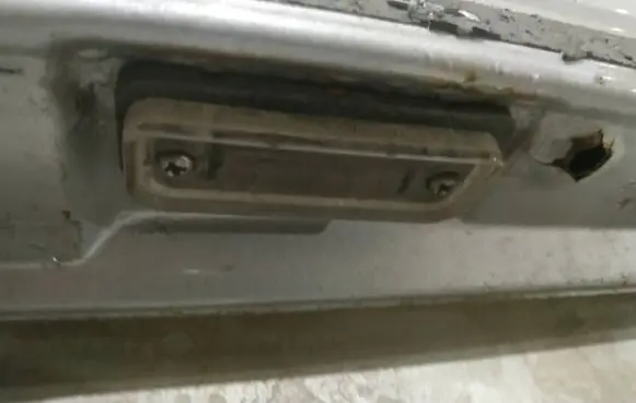 Mercedes-Benz CLS C219 Number plate light