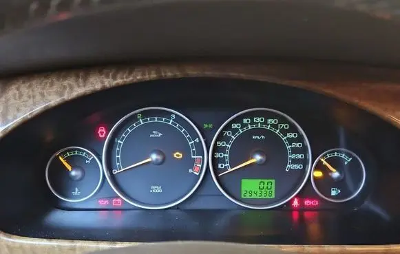 Jaguar X-Type Speedometer (instrument cluster) 1X4F10841A IMPRK1567628