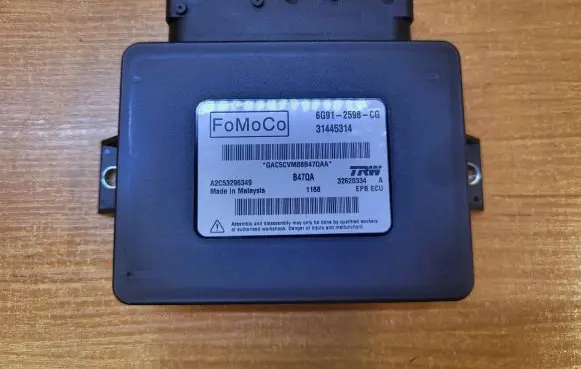Volvo S80 Hand brake control module 6G912598CG 31445314 A2C53296349