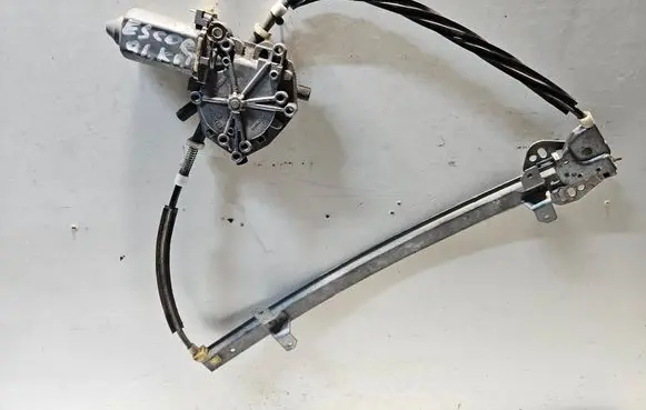Ford Escort Front door window regulator with motor 91ABA23200BB