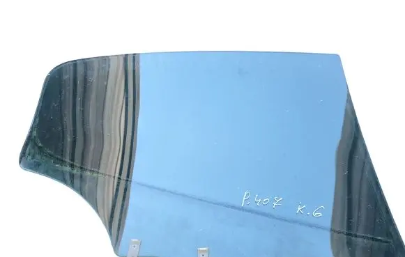 Peugeot 407 Rear door window glass 43R000262
