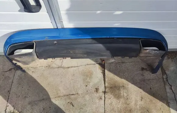 Rear bumper lower part trim