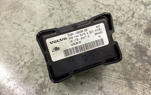 Volvo V70 ESP acceleration yaw rate sensor 6G9N14B296BB 10170103473 CA78L05Y25