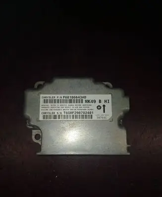 Jeep Compass Airbag control unit/module P68186643AD T6GMF298702481