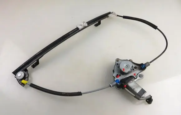 Renault Megane I Front door window regulator with motor 