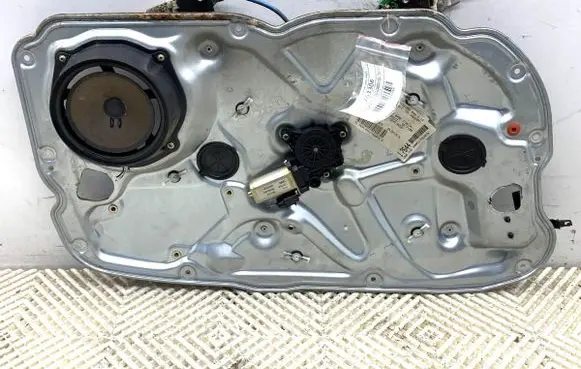 Front door window regulator with motor