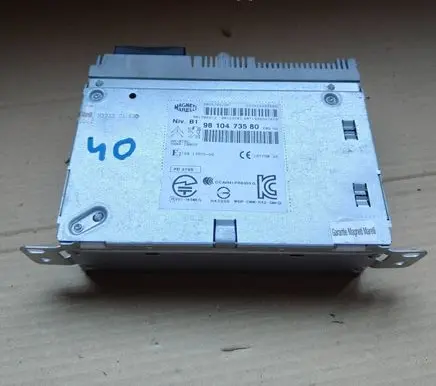 Citroen C4 Cactus Navigation unit CD/DVD player 9810473580