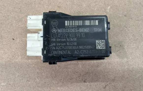 Mercedes-Benz E W213 Seat control module A2229009910 2229009910 A2C7520100300