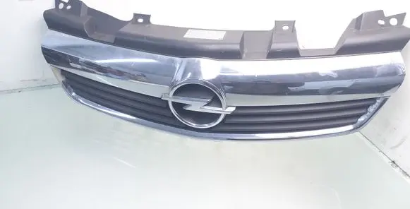 Opel Zafira B Front bumper upper radiator grill 13136136