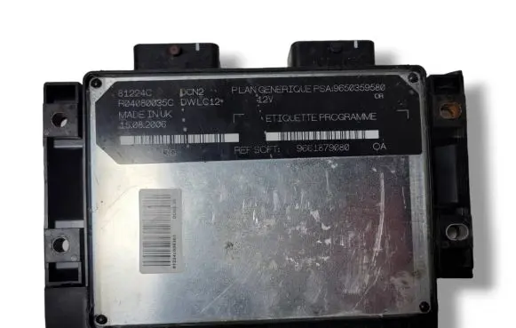 Citroen Berlingo Engine control unit/module 9661879080