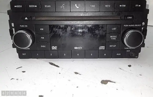Dodge Journey Radio/CD/DVD/GPS head unit 05064942AD 26777L 153282KHZ