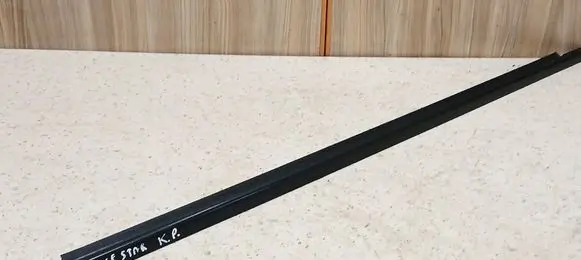 Mitsubishi Space Star Front door glass trim molding 
