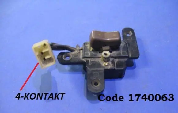 Mazda 626 Electric window control switch 1740063