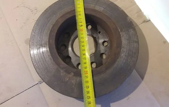 Audi A3 S3 8P Rear brake disc