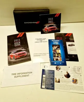 Dodge Charger Owners service history hand book 