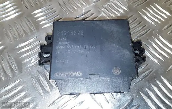 Volvo S80 Parking PDC control unit/module 31314525