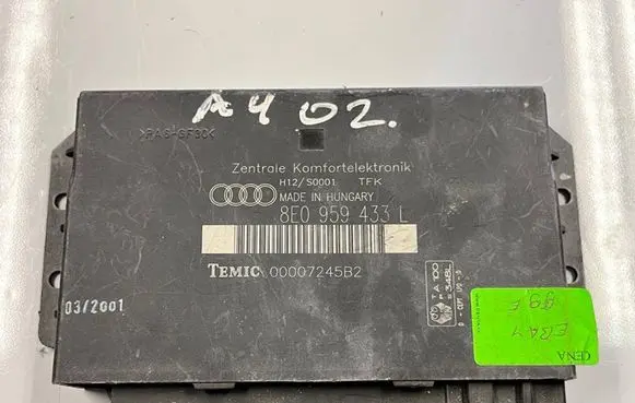 Audi A4 S4 B6 8E 8H Comfort/convenience module 8E0959433L 00007245B2