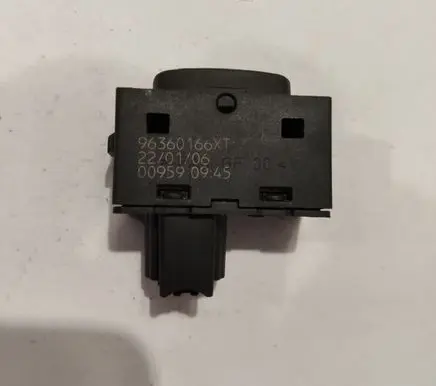 Peugeot 407 Electric window control switch 96360166XT