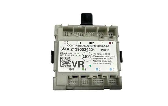 Mercedes-Benz C W205 Door control unit/module A2139002422 2139002422