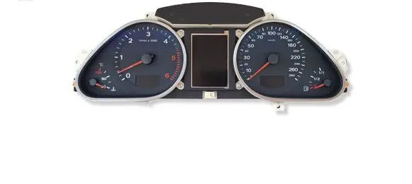 Audi A6 S6 C6 4F Speedometer (instrument cluster) 5550007301