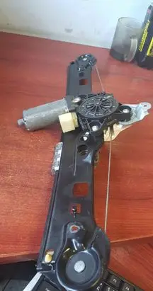 Mercedes-Benz C W203 Rear door window regulator with motor 2038202942