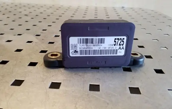 Opel Astra J ESP acceleration yaw rate sensor 13505725