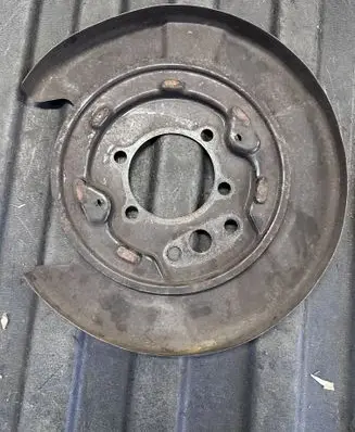 Infiniti FX Rear brake disc plate dust cover 54113145345