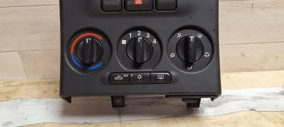 Opel Zafira A Climate control unit 024420732