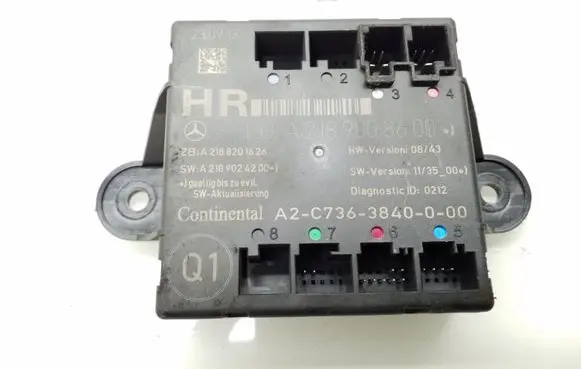 Mercedes-Benz E W212 Door control unit/module A2189008600