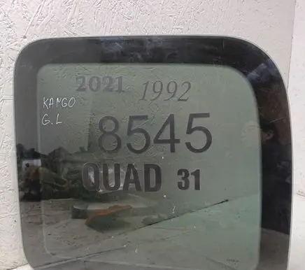 Renault Kangoo I Rear side window DOT36AS2M129 43R000980