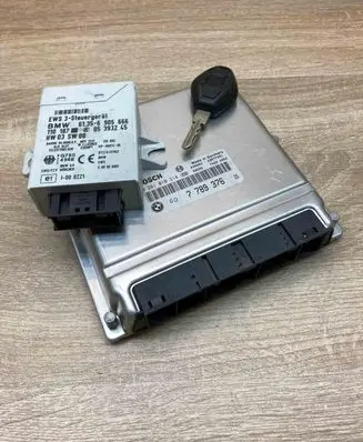 BMW 5 E39 Engine ECU kit and lock set 7789376 6905666 WithKey