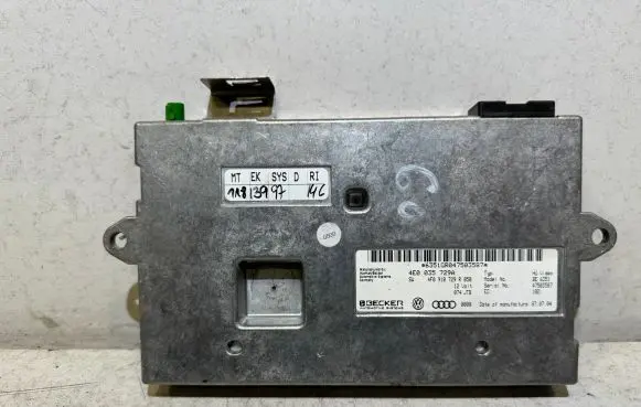 Audi A6 S6 C6 4F Other control units/modules 4F0910729R 4E0035729A