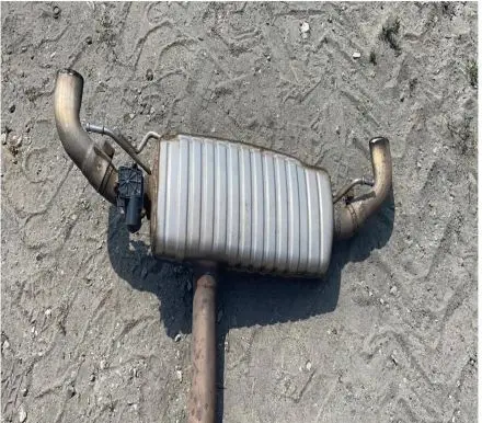 Mercedes-Benz A W176 Muffler/silencer A1764900201 17518721 SNA138
