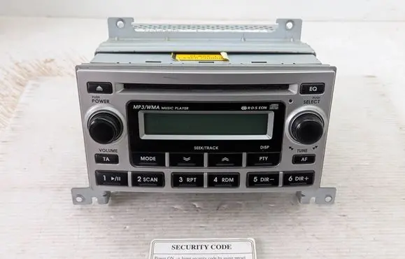 Radio/CD/DVD/GPS head unit
