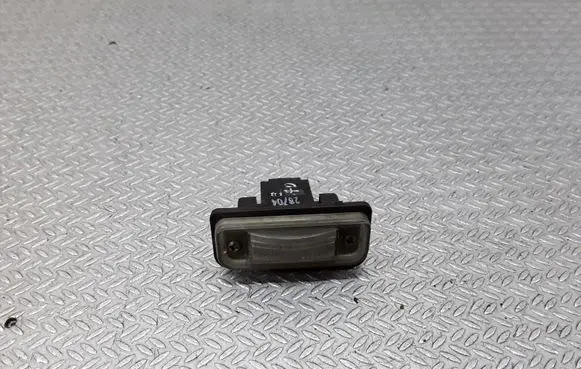 Number plate light