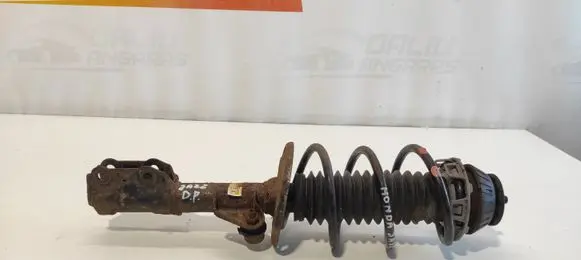 Front shock absorber with coil spring