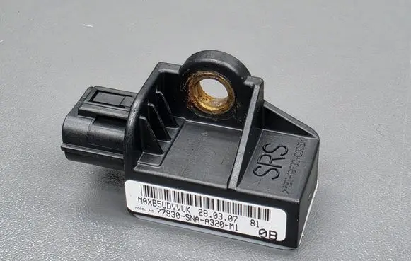 Airbag deployment crash/impact sensor