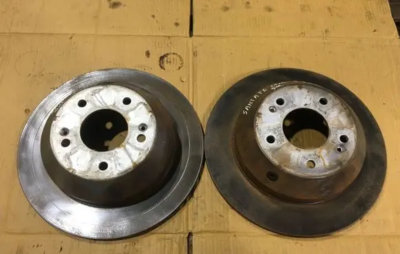 Hyundai Santa Fe Rear brake disc