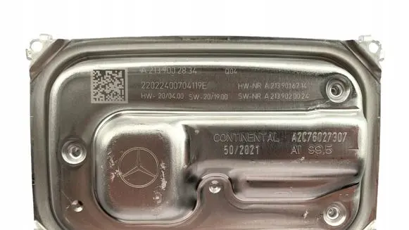 Mercedes-Benz A W177 LED ballast control module A2139002834 A2139016714